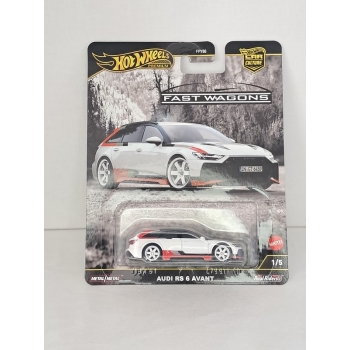 Hot Wheels 1:64 Fast Wagons -Audi RS6 Avant